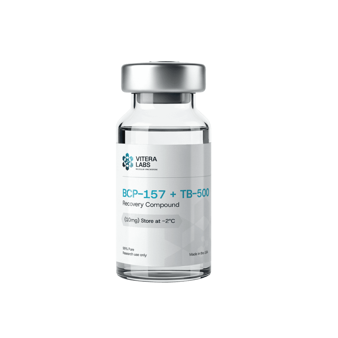 BPC-157 + TB-500 vial and packaging